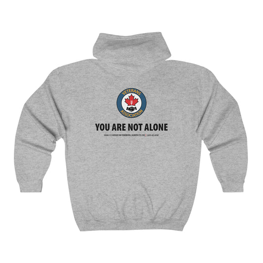 You Are Not Alone Hoodie-Unisex Heavy Full Zip